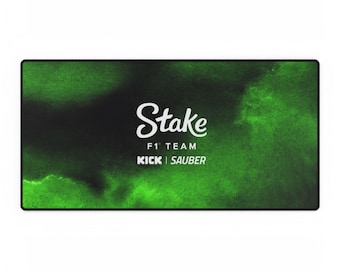 Kick Sauber F1 Team Mouse Pad: Watercolor Racing Desk Mat