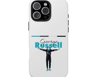 George Russell F1 Phone Case: Mercedes AMG Petronas Fan Gift