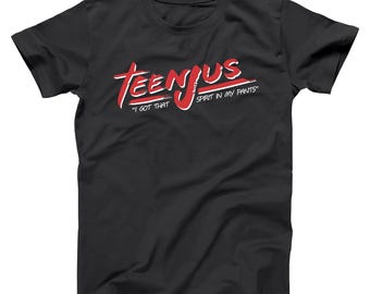TeenJus - Baby Billy Musical - USA Made -  funny show comedy summer sports league costume team set - Womens Mens XS-5X Unisex Shirt