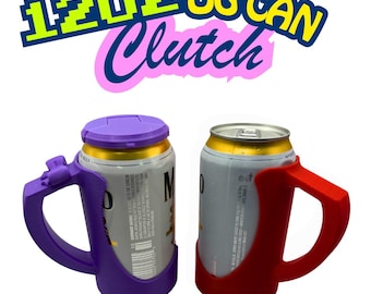 Soporte para latas de 12 oz. ¡Muchos colores! Personalizable