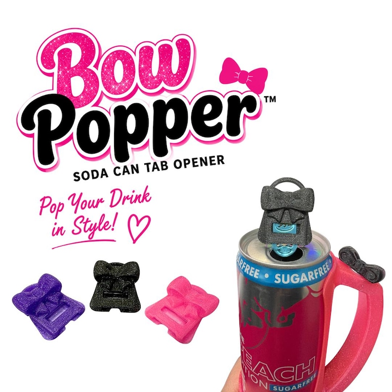 Bow Popper Soda Can Tab Opener image 1