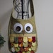 Custom Feathered Owl Bag #2 for onyx068