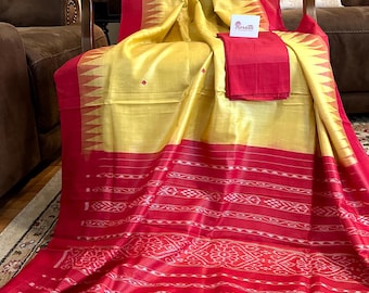 Telaio a mano di Gopalpur Tussar Odisha