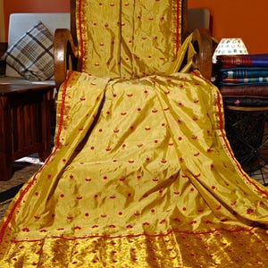 assam silk dress material Beige & Maroon Assam Silk Dress Material PSR Silks