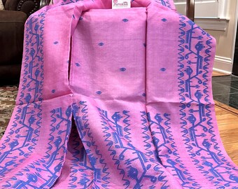 Bengal Handloom Tussar Jamdani