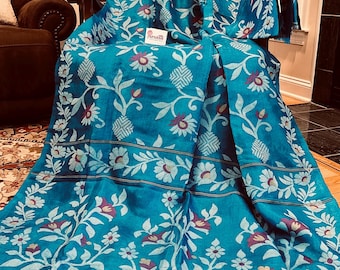 Bengal Handloom Tussar Jamdani