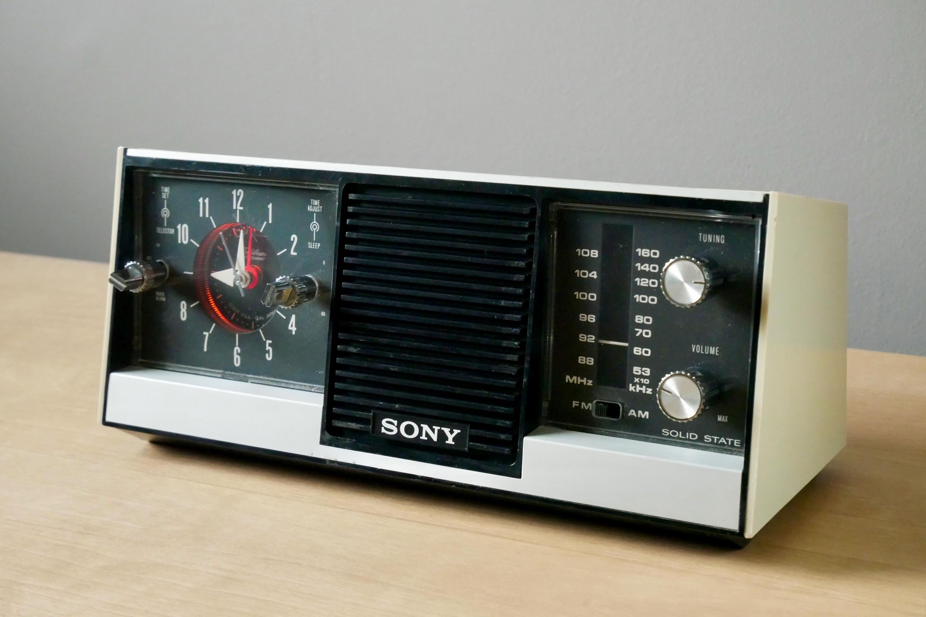Sony retro radio - Etsy 日本