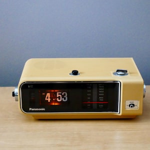 Panasonic Flip Clock Radio - Etsy