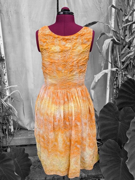 Orange Tie Dye Dress - Etsy Canada