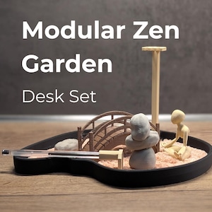 Jardín zen 3D