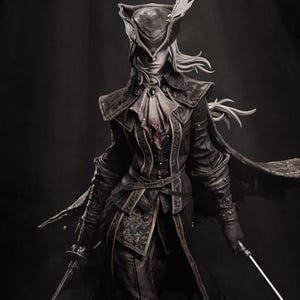 Lady Maria Bloodborne Model