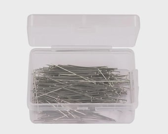 Fine durable stainless steel sewing pin