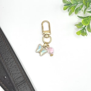Horse Bridle Charm - Butterfly Gem