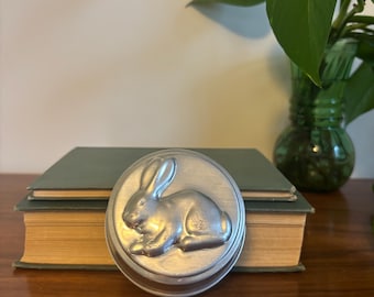 Vintage Small Aluminum Rabbit Molds set of 4