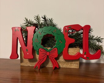Wooden Noel Hanging Decoration