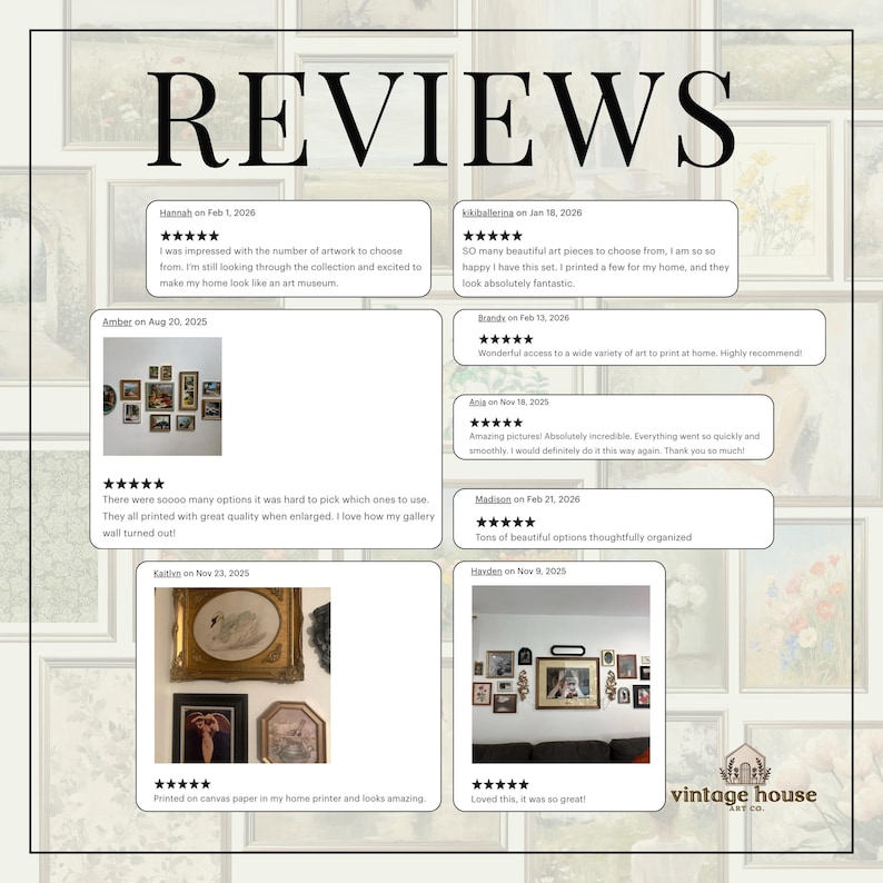 A grouped display of coastal printable wall art with several framed seaside images, including a lighthouse on rocky shore, a sailboat on still water, a sunset harbor scene, a coastal village by the sea, and a text-based nautical design reading Salt Air Adventure. The artwork uses gentle blue, cream, and soft golden tones with watercolor-style detail, creating a classic coastal grandmother mood with elegant nautical imagery and a calm, collected printable bundle look.