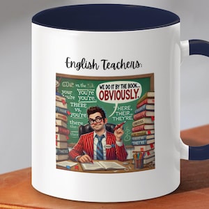 Mug For English Teacher Appreciation Gift Mug For English Teacher Coffee Cup for Teacher Appreciation Fun Coffee Cup For English Teacher