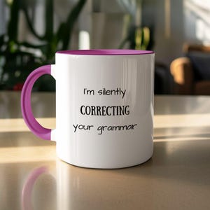 Mug For Teacher Appreciation Gift Mug For Teacher Funny Gift Mug For Educator Coffee Cup for Teacher Appreciation Coffee Cup English Teacher