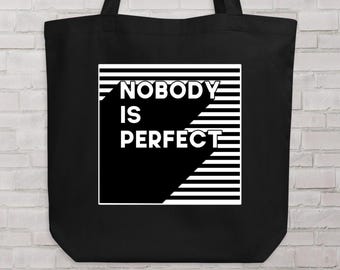 Organic Cotton Tote Bag, Indie Graphic Art