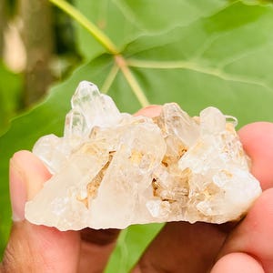 天然透明水晶クラスター標本（39g、パキスタン産）