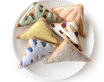 Felt Food Turnovers – Pretend Play Bakery Pastries | Handmade Play Kitchen Toys