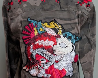 Chaqueta Koi Camo reciclada