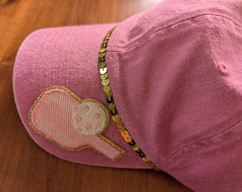 Woman's pickleball baseball hat