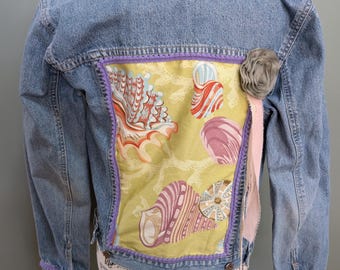 Chaqueta vaquera reciclada