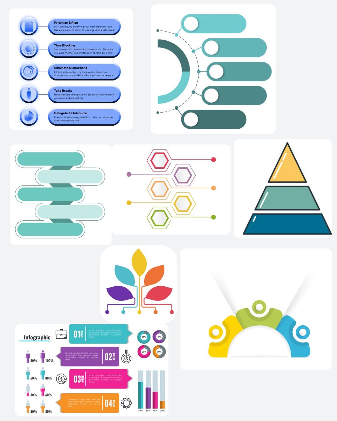 Template Bundle Fully Editable Templates | Advanced Infographic ...