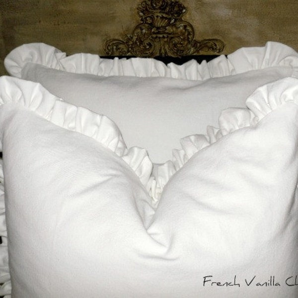 Linen Euro Shams Etsy