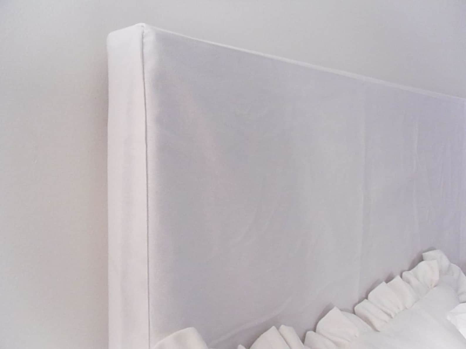 NEW Belgian Linen Headboard Slipcovers with clean lines Etsy
