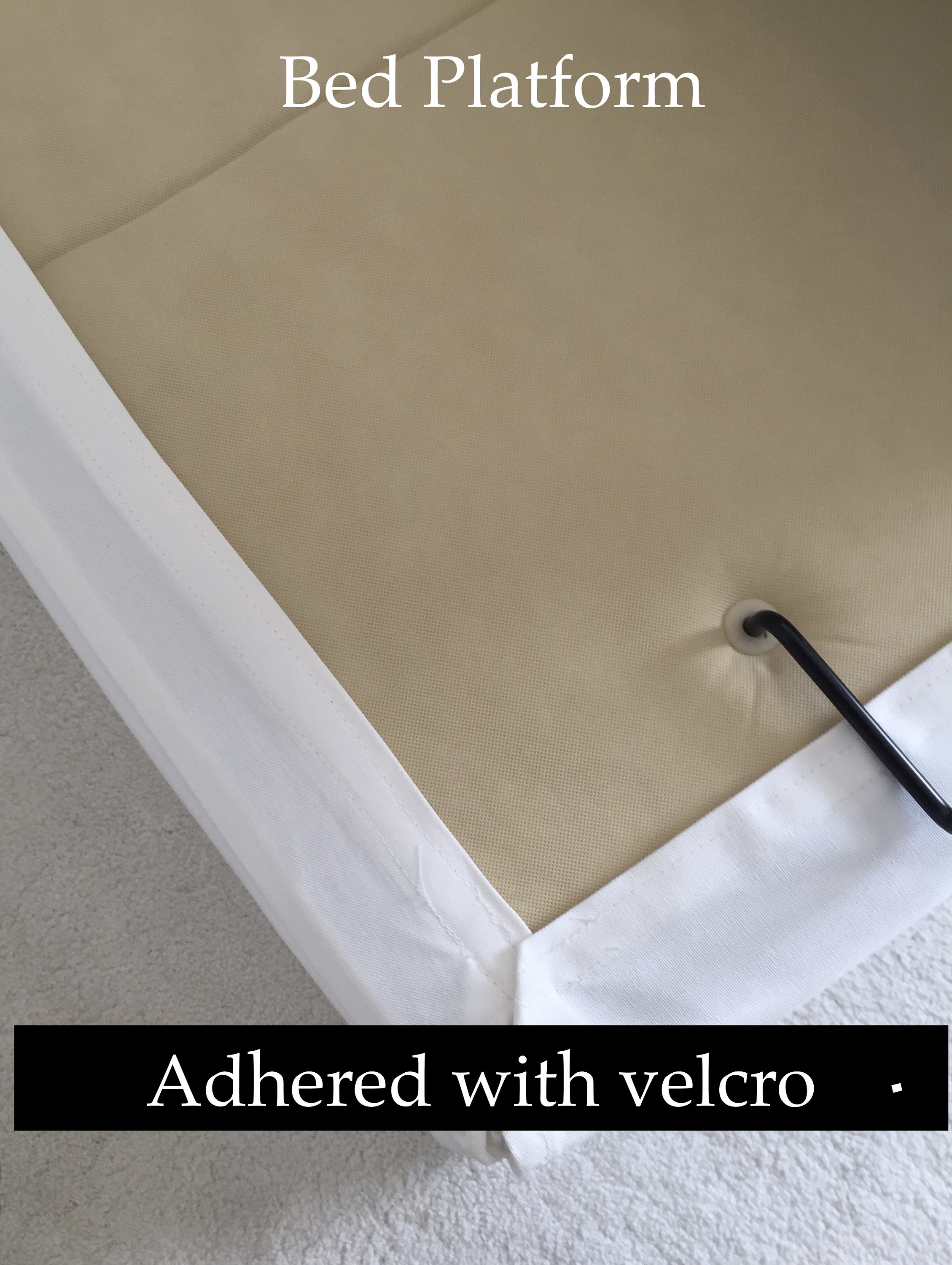 Dust Ruffle for Adjustable Beds Etsy