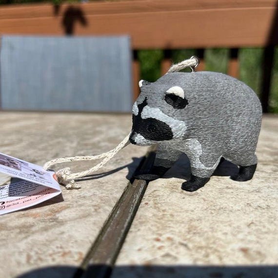 Jimothy Christmas Ornament Seattle Raccoon Figurine