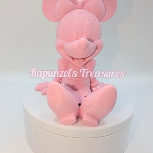 Minnie Mouse Figure - Disney Inspired Minnie Mouse - Disney Inspired Decor - Girls Bedroom