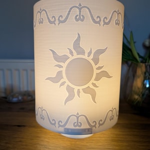 Rapunzel (Tangled) Lantern Light - Novelty Light  - Table Lamp - Disney Princess - Night Light