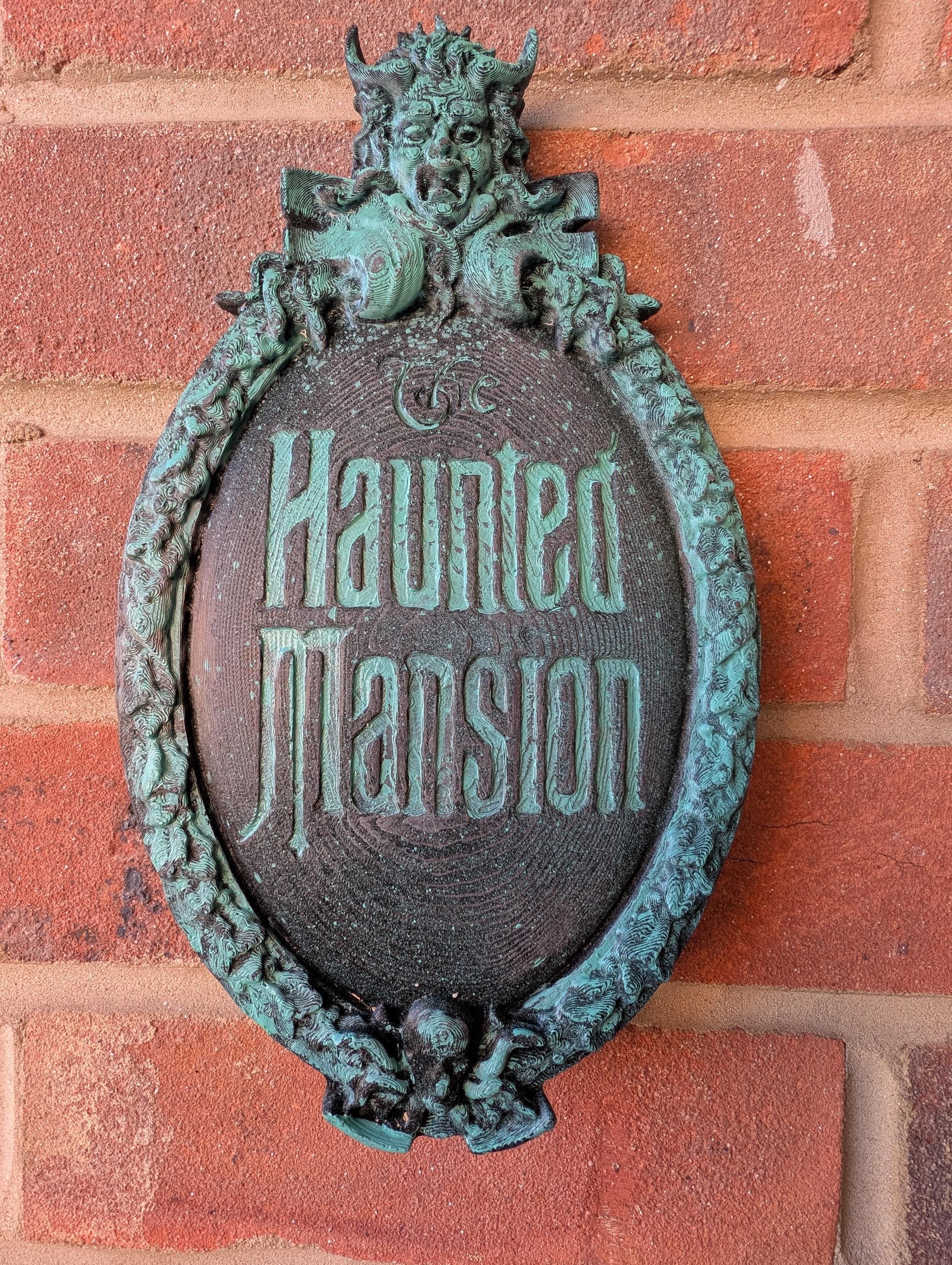 ホーンテッドマンション入口看板 - ディズニー風看板 - ディズニー装飾
