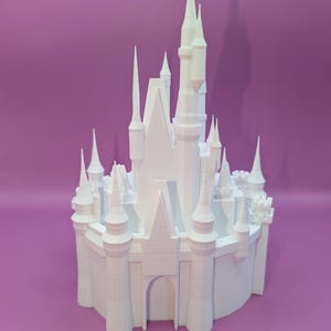 Disney Cinderella Castle Statue (Various Colours), Castle Cake Topper,  Castle Ornament, 3D printed Castle - Disney Room Decor