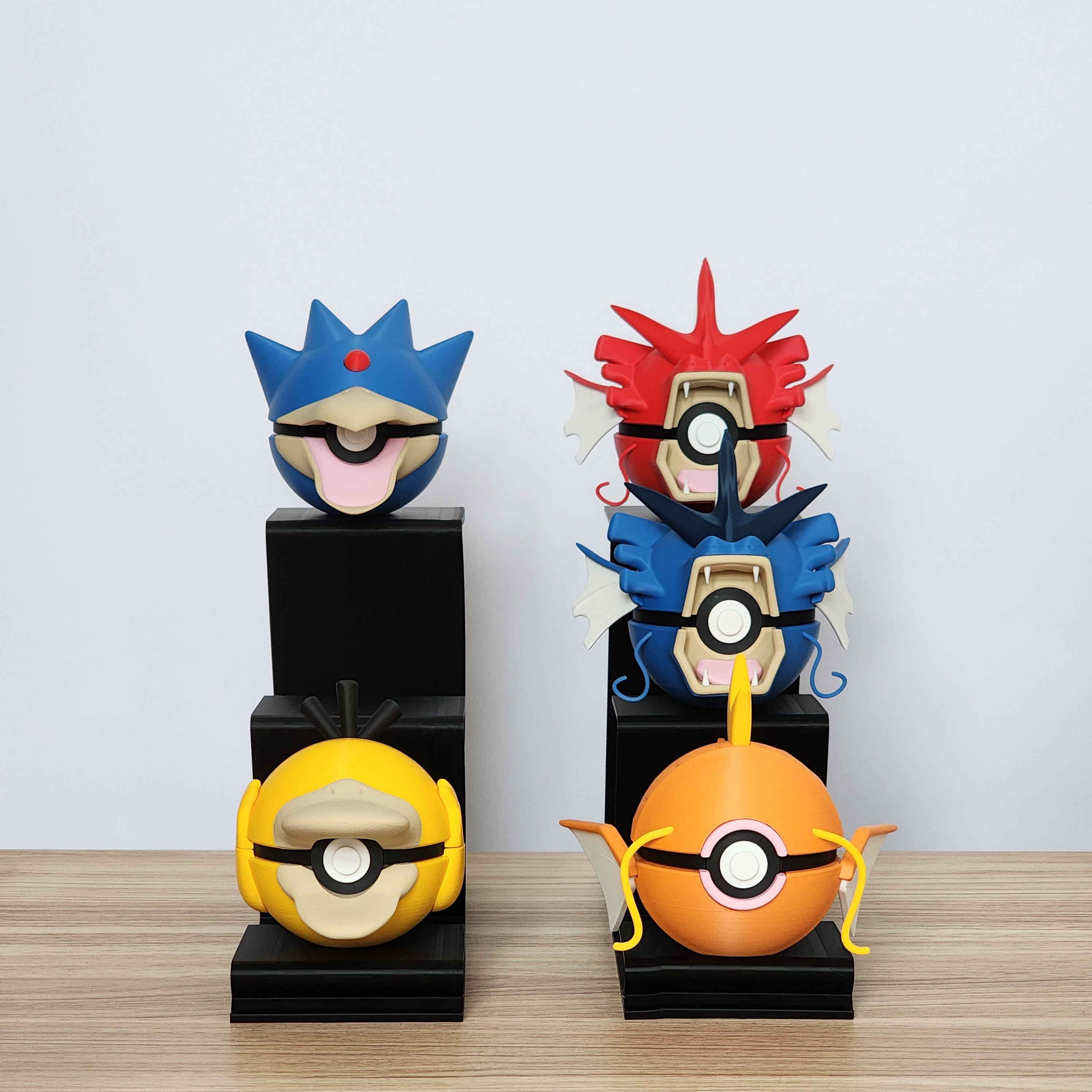 Bandai Kit Figurine Pokémon – Léviator/Gyarados à Construire – 11 Cm – Articulations Queue Et Tête – Dès 6 Ans