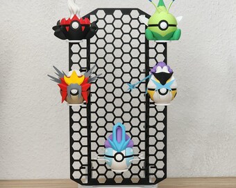 3D Printed Pokémon Pokéballs – Entei, Raikou, Suicune, Celebi & Darkrai | Legendary Pokémon Display Decor