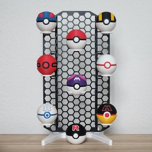 3D Gedruckte Pokébälle – Ausstellungsmodelle | Wählen Sie Ihr Lieblingsdesign