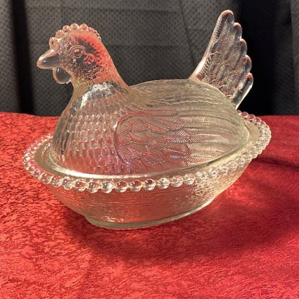 Chicken Candy Dish Etsy