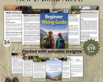 Guía de senderismo para principiantes (libro electrónico): Tus primeros pasos en el sendero.