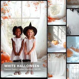 Halloween Horror Backdrop Bundle: Photography Composite Backgrounds (Digital Download)