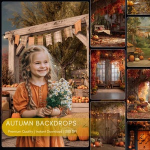 Autumn Mockup Background: Cozy Fall Product Display (Digital Download JPEG 300 DPI)