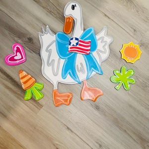 Goose door hanger , duck door hanger , bow door hanger , interchangeable door hanger, attachment door hanger
