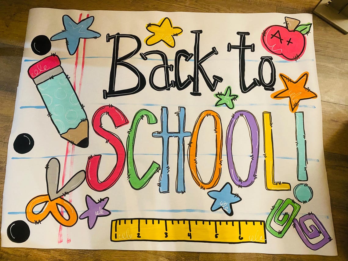 Back to School Banner , Teacher Classroom Banner , Teacher Classroom ...