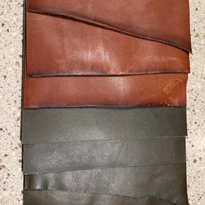 DIY Leather Journal Kit with Tools & Beaded Pen - Make Your Own Journal image 11
