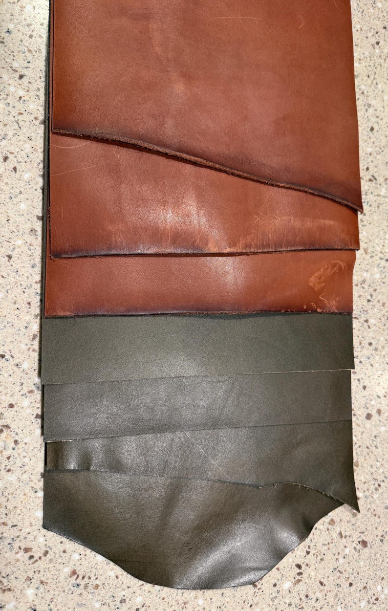 DIY Leather Journal Kit with Tools & Beaded Pen - Make Your Own Journal image 11