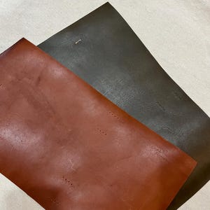 DIY Leather Journal Kit with Tools & Beaded Pen - Make Your Own Journal image 13