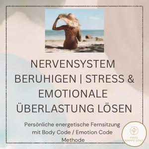 Nervensystem beruhigen | Stress & emotionale Überlastung lösen | energetische Fernsitzung